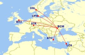 BLUE AIR LANSEAZĂ ŞASE NOI RUTE DE PE AEROPORTUL BACĂU